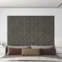 Wandpaneele 12 Stück dunkelgrauer Samt 30x30 cm 0,54 m² von vidaXL, Wandverkleidung - Ref: Foro24-343948, Preis: 29,04 €, Rab...