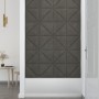 Wandpaneele 12 Stück dunkelgrauer Samt 30x30 cm 0,54 m² von vidaXL, Wandverkleidung - Ref: Foro24-343948, Preis: 32,48 €, Rab...