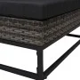 Garden sofa set with cushions, 5 pieces, synthetic gray rattan by vidaXL, Outdoor sofas - Ref: Foro24-49531, Price: 841,28 €,...