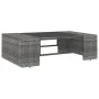 Garden furniture set 2 pieces gray synthetic rattan by vidaXL, Modular outdoor sofas - Ref: Foro24-49522, Price: 157,41 €, Di...