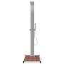 Garden shower with WPC stainless steel tray by vidaXL, Pool and spa accessories - Ref: Foro24-3051289, Price: 269,75 €, Disco...