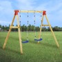 Schaukel aus Kiefernholz 230x130x166 cm von vidaXL, Schaukeln und Spielgeräte - Ref: Foro24-279062, Preis: 168,32 €, Rabatt: %