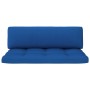 Central sofa made of white impregnated pine wood garden pallets by vidaXL, Modular outdoor sofas - Ref: Foro24-3066502, Price...