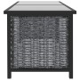 Gartenmöbel 9-teilig und Kissen aus anthrazitfarbenem synthetischem Rattan von vidaXL, Gartensets - Ref: Foro24-49405, Preis:...