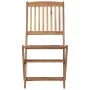 Klappbare Gartenstühle, 6 Stück, massives Akazienholz und Kissen von vidaXL, Gartenstühle - Ref: Foro24-3075019, Preis: 300,2...