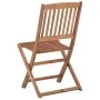 Klappbare Gartenstühle, 6 Stück, massives Akazienholz und Kissen von vidaXL, Gartenstühle - Ref: Foro24-3075019, Preis: 300,2...