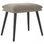 Entspannungssessel mit hellgrauem Samthocker von vidaXL, Sessel - Ref: Foro24-3097619, Preis: 109,47 €, Rabatt: %
