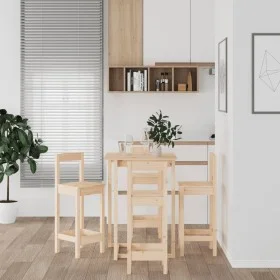 5-piece bar set solid pine wood by vidaXL, Furniture sets for kitchens and dining rooms - Ref: Foro24-3124742, Price: 232,96 ...