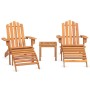 Adirondack garden furniture set 3 pieces acacia wood by vidaXL, Garden sets - Ref: Foro24-3152122, Price: 276,45 €, Discount: %