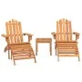 Juego de muebles de jardín Adirondack 3 piezas madera acacia de vidaXL, Conjuntos de jardín - Ref: Foro24-3152122, Precio: 27...