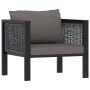 Garden furniture 6 pieces and cushions anthracite synthetic rattan by vidaXL, Garden sets - Ref: Foro24-49407, Price: 726,90 ...