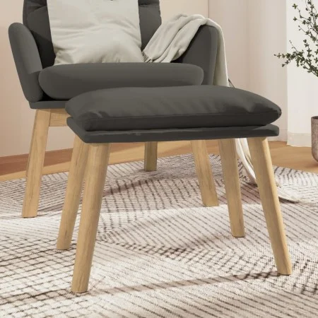Fußhocker aus dunkelgrauem Samt, 45 x 29,5 x 35 cm von vidaXL, Osmanen - Ref: Foro24-341436, Preis: 36,11 €, Rabatt: %