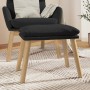 Fußhocker aus schwarzem Samt, 45 x 29,5 x 35 cm von vidaXL, Osmanen - Ref: Foro24-341441, Preis: 39,99 €, Rabatt: %