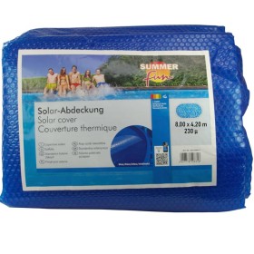 Summer Fun Cubierta solar para piscina ovalada PE azul 800x420