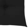 Garden chairs 4 pcs solid teak wood with black cushions by vidaXL, Garden chairs - Ref: Foro24-3065639, Price: 361,40 €, Disc...