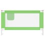 Barandilla de seguridad cama de niño verde tela 140x25 cm de vidaXL, Barandillas de seguridad - Ref: Foro24-10192, Precio: 32...