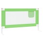 Barandilla de seguridad cama de niño verde tela 140x25 cm de vidaXL, Barandillas de seguridad - Ref: Foro24-10192, Precio: 32...