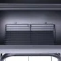 Charcoal barbecue with smoker and black lower shelf by vidaXL, Barbecues - Ref: Foro24-46649, Price: 146,58 €, Discount: %