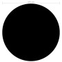 Cubierta de piscina PE negra 455 cm de vidaXL, Cubiertas para piscina - Ref: Foro24-92158, Precio: 59,14 €, Descuento: %