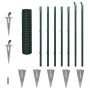 Set de euro valla acero verde 10x1,2 m de vidaXL, Paneles de vallas - Ref: Foro24-140558, Precio: 203,97 €, Descuento: %