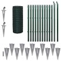 Eurogrüner Stahlzaun 25x1 m von vidaXL, Zaunpaneele - Ref: Foro24-142388, Preis: 244,86 €, Rabatt: %