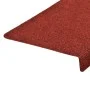 Stair mat 15 pcs red punched fabric 65x21x4 cm by vidaXL, Stair mats - Ref: Foro24-134565, Price: 41,39 €, Discount: %