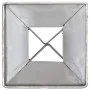 Ground spikes 2 units silver galvanized steel 7x7x75 cm by vidaXL, Spikes for anchoring in the ground - Ref: Foro24-145401, P...