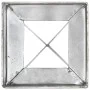 Ground spikes 6 pcs silver galvanized steel 10x10x76 cm by vidaXL, Spikes for anchoring in the ground - Ref: Foro24-145420, P...