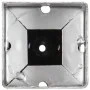 Ground spikes 6 units silver galvanized steel 7x7x56 cm by vidaXL, Spikes for anchoring in the ground - Ref: Foro24-145436, P...