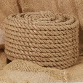 Jute rope 25 m long and 20 mm thick by vidaXL, Ropes and metal cords - Ref: Foro24-153764, Price: 39,93 €, Discount: %