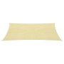 Toldo de vela HDPE beige 160 g/m² 4,5x4,5 m