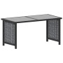 Gartenmöbel 8-teilig und Kissen anthrazitgraues synthetisches Rattan von vidaXL, Gartensets - Ref: Foro24-49406, Preis: 741,4...
