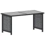 Muebles jardín 8 pzas y cojines ratán sintético gris antracita de vidaXL, Conjuntos de jardín - Ref: Foro24-49406, Precio: 73...