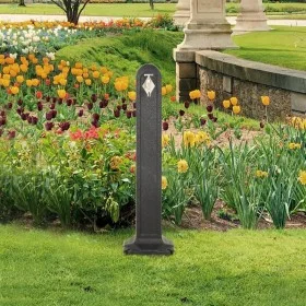 Garden cistern with tap anthracite gray stone look by vidaXL, Irrigation systems - Ref: Foro24-316182, Price: 79,19 €, Discou...