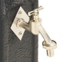 Garden cistern with tap anthracite gray stone look by vidaXL, Irrigation systems - Ref: Foro24-316182, Price: 81,20 €, Discou...