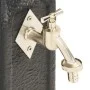 Garden cistern with tap anthracite gray stone look by vidaXL, Irrigation systems - Ref: Foro24-316182, Price: 79,19 €, Discou...