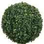 Planta de boj artificial forma de bola con maceta verde 119 cm