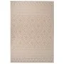 Alfombra de exterior de tejido plano rayas marrones 140x200 cm de vidaXL, Alfombras - Ref: Foro24-340866, Precio: 48,32 €, De...
