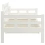 Sofá cama madera maciza de pino blanco 80x200 cm de vidaXL, Camas y somieres - Ref: Foro24-820333, Precio: 111,37 €, Descuent...