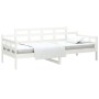 Solid white pine wood sofa bed 90x190 cm by vidaXL, Beds and slatted bases - Ref: Foro24-820338, Price: 115,02 €, Discount: %