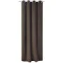 Cortina opaca con ojales de metal 270x245 cm marrón de vidaXL, Cortinas y visillos - Ref: Foro24-132204, Precio: 47,87 €, Des...