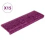 Treppenstufenmatten 15 Stück lila 65x21x4 cm von vidaXL, Treppenmatten - Ref: Foro24-134580, Preis: 76,51 €, Rabatt: %