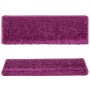 Stair tread mats 15 pcs purple 65x21x4 cm by vidaXL, Stair mats - Ref: Foro24-134580, Price: 82,47 €, Discount: %