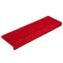 Stair tread mats 15 pcs red 65x21x4 cm by vidaXL, Stair mats - Ref: Foro24-134582, Price: 80,92 €, Discount: %