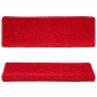 Stair tread mats 15 pcs red 65x21x4 cm by vidaXL, Stair mats - Ref: Foro24-134582, Price: 82,47 €, Discount: %
