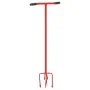 Garra de jardín de acero rojo de vidaXL, Herramientas de cultivo - Ref: Foro24-146153, Precio: 71,06 €, Descuento: %