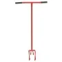 Garra de jardín de acero rojo de vidaXL, Herramientas de cultivo - Ref: Foro24-146153, Precio: 71,06 €, Descuento: %