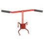 Garra de jardín de acero rojo de vidaXL, Herramientas de cultivo - Ref: Foro24-146153, Precio: 71,06 €, Descuento: %