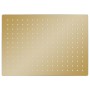 Cabezal ducha efecto lluvia acero inox cuadrado dorado 40x30cm de vidaXL, Cabezales de ducha - Ref: Foro24-147714, Precio: 32...