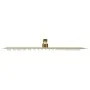 Golden square stainless steel rain effect shower head 40x30cm by vidaXL, shower heads - Ref: Foro24-147714, Price: 33,84 €, D...